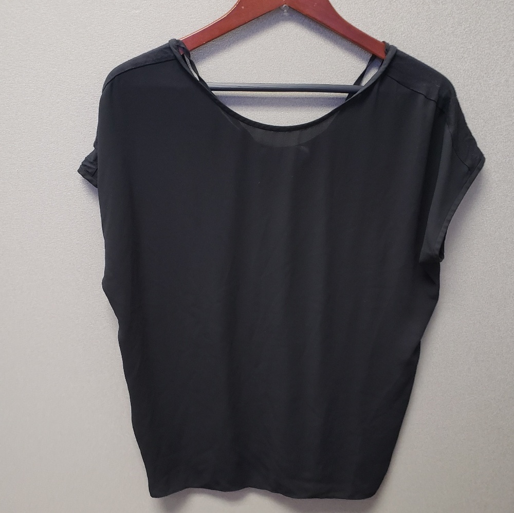 Ann Taylor Loft Tie Back Tee